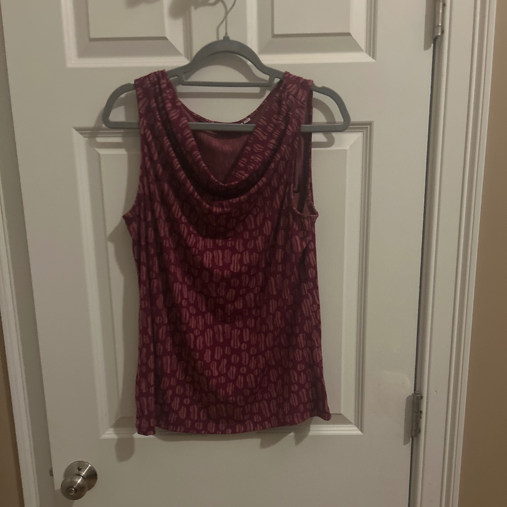 Scoop neck blouse